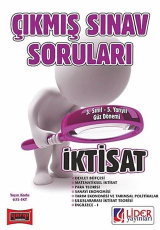 AÖF 3. Sınıf Güz Dönemi 5. Yarıyıl İktisat Çıkmış Sınav Soruları (Kod:AF-635-IKT)