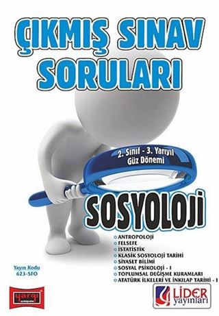 AÖF 2. Sınıf Güz Dönemi 3. Yarıyıl Sosyoloji Çıkmış Sınav Soruları (Kod:AF-623-SFO)