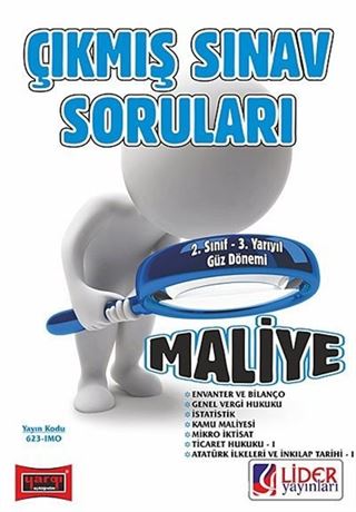 AÖF 2. Sınıf Güz Dönemi 3. Yarıyıl Maliye Çıkmış Sınav Soruları (Kod:AF-623-IMO)