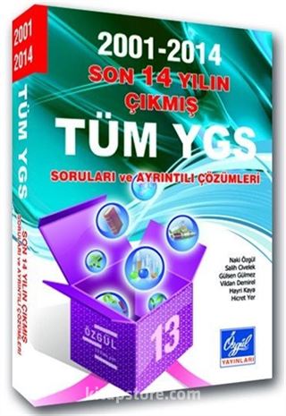 2001-2014 Son 14 Yılın Çıkmış Tüm YGS Soruları ve Ayrıntılı Çözümleri