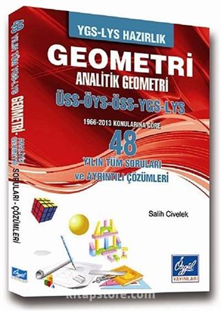 48 Yılın Tüm YGS-LYS Geometri-Analitik Geometri Soruları ve Ayrıntılı Çözümleri