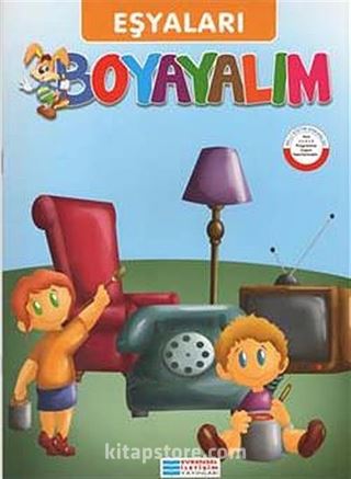 Eşyaları Boyayalım / Turuncu Seri