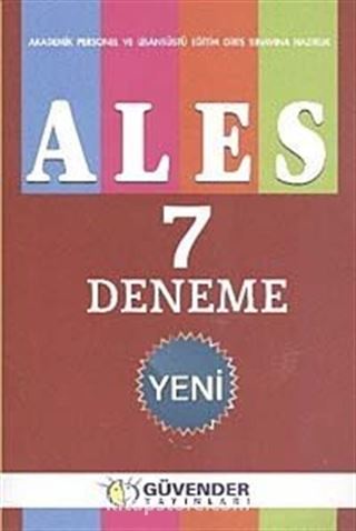 ALES 7 Deneme