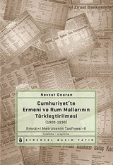 Cumhuriyet'te Ermeni ve Rum Mallarının Türkleştirilmesi (1920-1930)