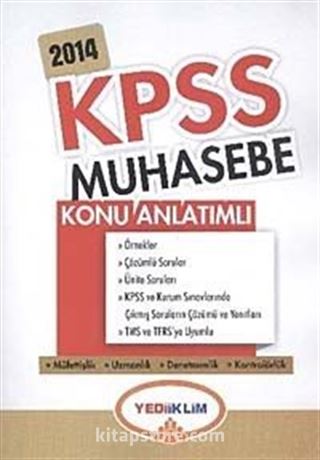 2014 KPSS Muhasebe Konu Anlatımlı