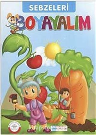 Sebzeleri Boyayalım / Mavi Seri