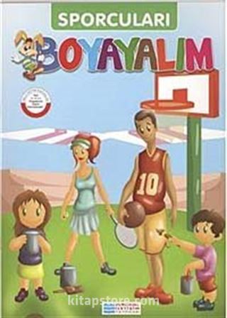 Sporcuları Boyayalım / Yeşil Seri