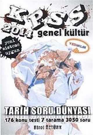 2014 KPSS Genel Kültür Tarih Soru Dünyası