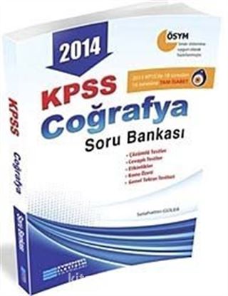 2014 KPSS Coğrafya Soru Bankası