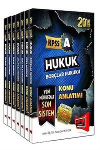 2014 KPSS A Hukuk-Borçlar Hukuku Konu Anlatımlı Modüler Set