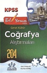 2014 KPSS Biliyorum Serisi Genel Kültür Coğrafya Alıştırmaları