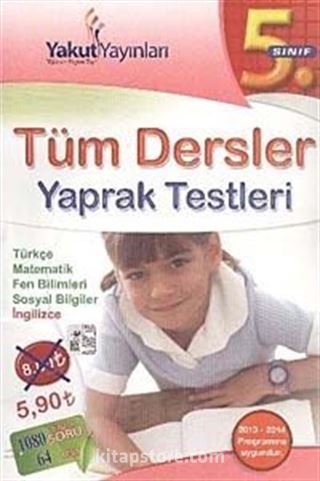 Tüm Dersler Yaprak Testleri 5. Sınıf