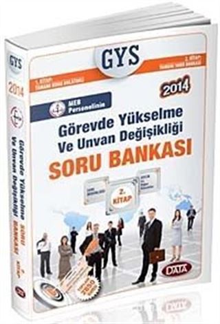 2014 MEB Personelinin Görevde Yükselme ve Unvan Değişikliği Soru Bankası 2.Kitap