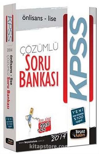 2014 KPSS Önlisans-Lise Çözümlü Soru Bankası