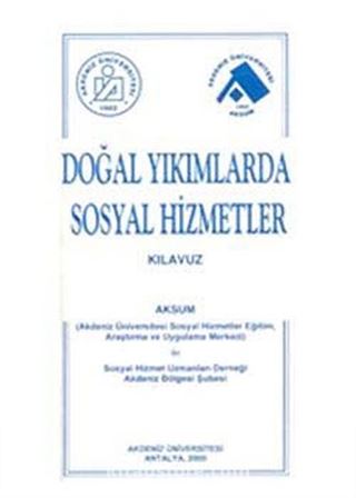 Doğal Yıkımlarda Sosyal Hizmetler