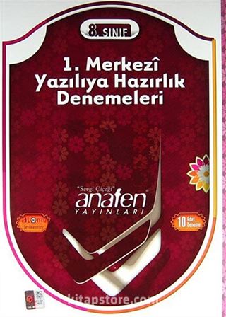 8. Sınıf 1. Merkezi Yazılıya Hazırlık Denemeleri (10 Deneme)