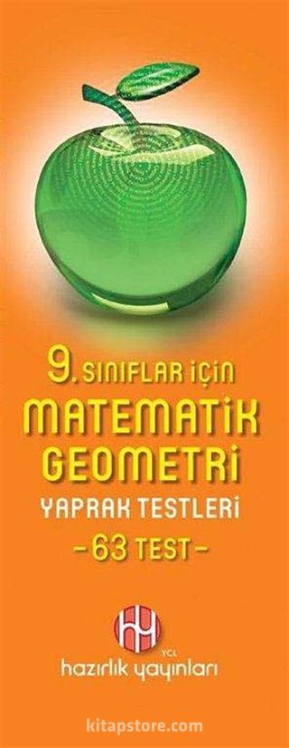 9. Sınıflar İçin Matematik Geometri Yaprak Testleri (63 Test)