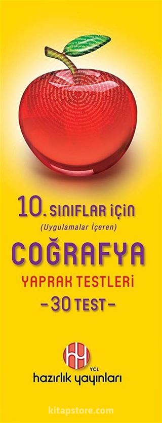 10. Sınıf Coğrafya Yaprak Testleri (30 Test)