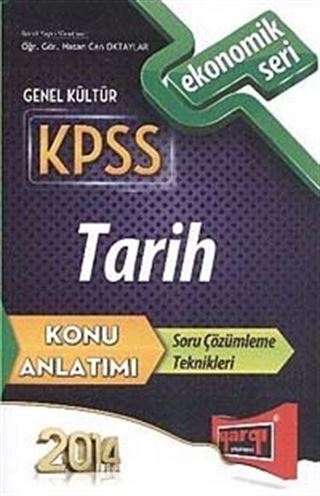 2014 KPSS Genel Kültür Tarih Konu Anlatımı (Ekonomik Seri)