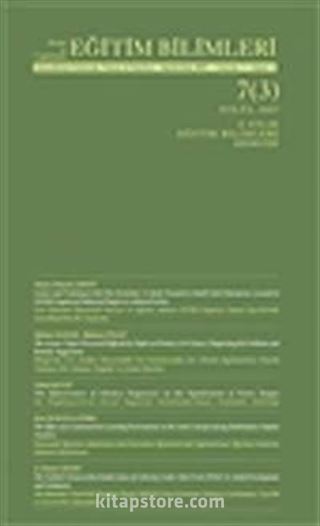 Kuram ve Uygulamada Eğitim Bilimleri Dergisi (7/3 Eylül 2007)