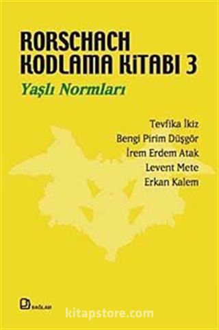 Rorschach Kodlama Kitabı 3 Yaşlı Normları