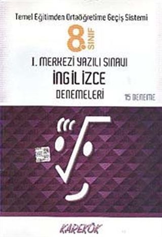 8.Sınıf I.Merkezi Yazılı Sınavı İngilizce Denemeleri (15 Deneme)