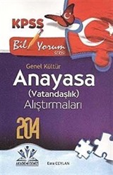 2014 KPSS Biliyorum Serisi Genel Kültür Anayasa Vatandaşlık Alıştırmaları