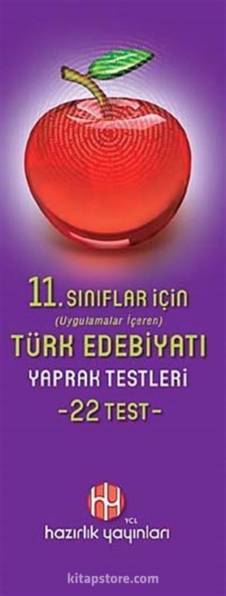 11. Sınıf Türk Edebiyatı Yaprak Testleri 22 Test