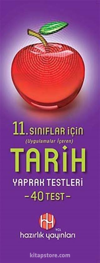 11. Sınıf Tarih Yaprak Testleri 40 Test