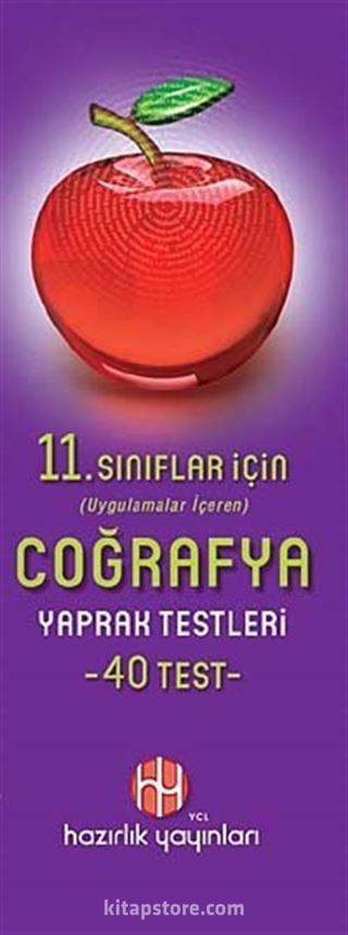 11. Sınıf Coğrafya Yaprak Testleri 40 Test