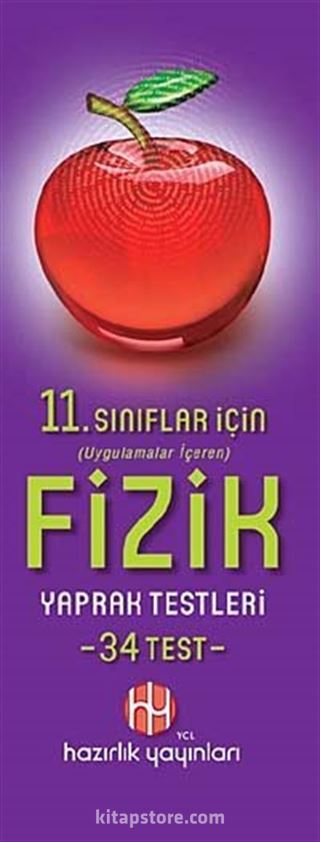 11. Sınıf Fizik Yaprak Testleri 34 Test