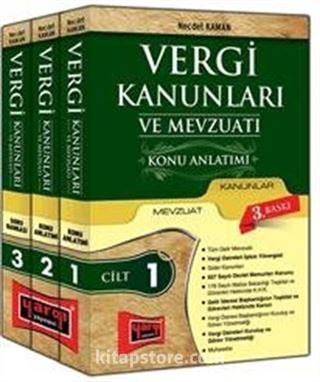 Vergi Kanunları ve Mevzuatı Konu Anlatımı (3 Cilt)