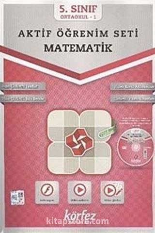 5.Sınıf Aktif Öğrenim Seti Matematik (Cd İlaveli)