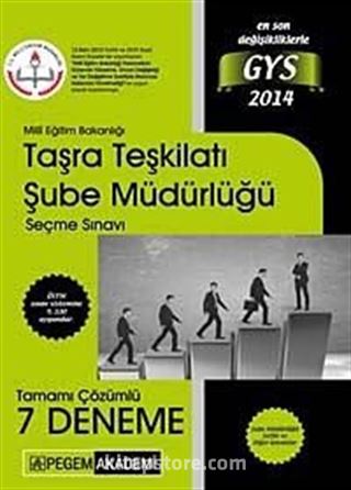 2014 Milli Eğitim Bakanlığı GYS Taşra Teşkilatı Şube Müdürlüğü Seçme Sınavı Tamamı Çözümlü 7 Deneme