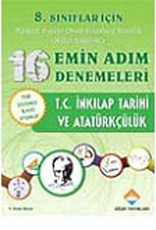 8. Sınıf T.C. İnkılap Tarihi ve Atatürkçülük Emin Adım Denemeleri