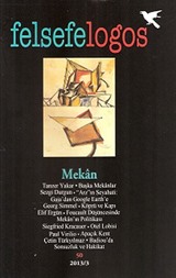 Felsefelogos Sayı: 50 / Mekan