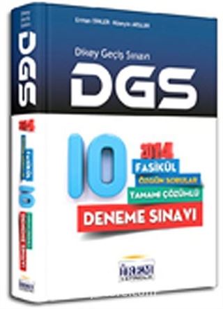 2014 DGS 10 Fasikül Tamamı Çözümlü Deneme Sınavı