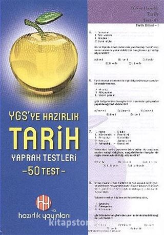 YGS'ye Hazırlık Tarih Yaprak Testleri (50 Test)