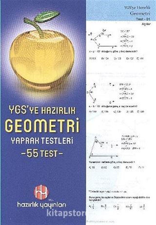 YGS'ye Hazırlık Geometri Yaprak Testleri (55 Test)