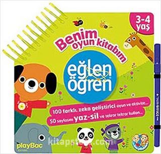 Eğlen Öğren Benim Oyun Kitabım 3-4 Yaş