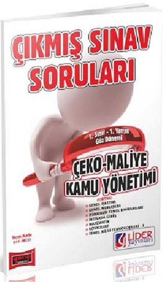 AÖF 1. Sınıf 1. Güz Dönemi 1. Yarıyıl Çeko-Maliye-Kamu Yönetimi (Ortak) Çıkmış Sınav Soruları (Kod:AF-611-MCO)