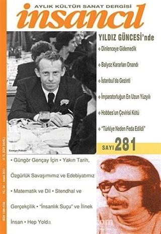 İnsancıl Aylık Kültür ve Sanat Dergisi Sayı:281 Aralık 2013