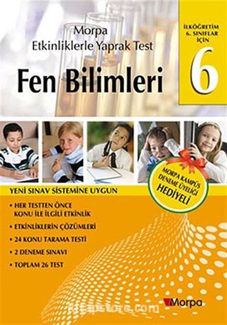 6.Sınıflar İçin Fen Bilimleri - Etkinliklerle Yaprak Test