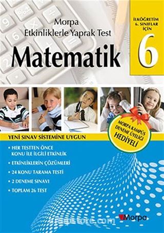 6.Sınıflar İçin Matematik - Etkinliklerle Yaprak Test