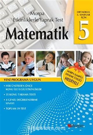 5.Sınıflar İçin Matematik - Etkinliklerle Yaprak Test