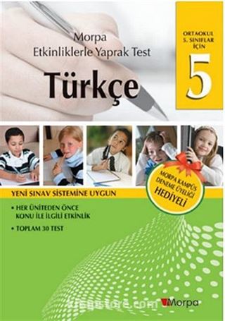 5.Sınıflar İçin Türkçe - Etkinliklerle Yaprak Test