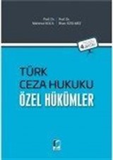 Türk Ceza Hukuku Özel Hükümler