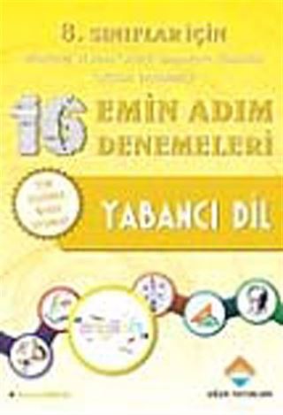 8. Sınıflar İçin Yabancı Dil 16 Emin Adım Denemeleri