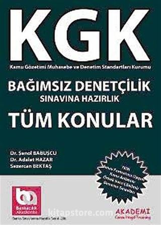 KGK Bağımsız Denetçilik Sınavlarına Hazırlık Tüm Konular