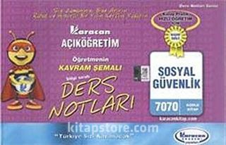 AÖF Sosyal Güvenlik Öğretmenin Kavram Şemalı Ders Notları (Kod:7070)